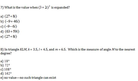 how hard is the precalculus clep test|clep precalculus answer key.